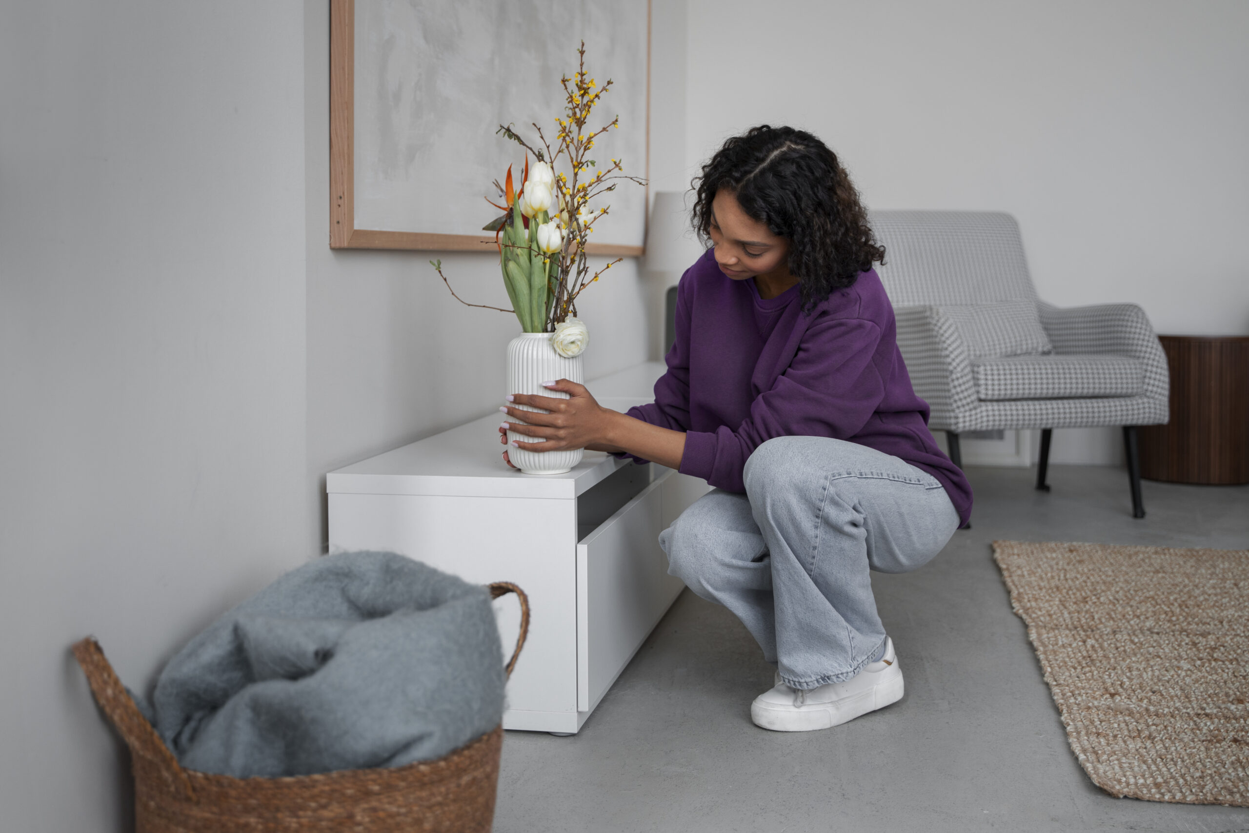 The Art of Drawing Readers In: Your attractive post title goes here Interior Designer Working Decoration Project Scaled